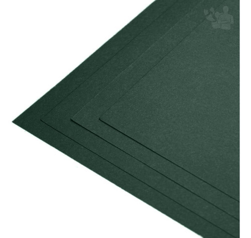 Papel Color Plus 240g A3 Santiago (verde Escuro) 20 Folhas