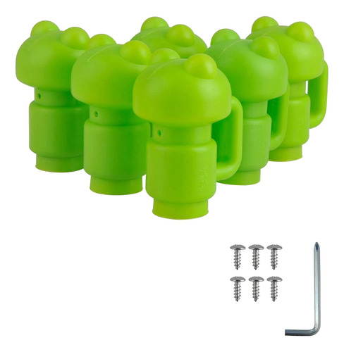 13 Unidades, Tapa Superior De Tubo Para Cama Elástica Para P