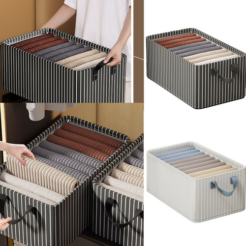 Y Caja De Almacenamiento De Ropa Plegable Para Jeans Con