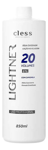 Água Oxigenada Lightner 20 Volumes 850ml