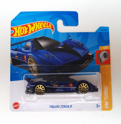 Hot Wheels Pagani Zonda R Hw Turbo Colección