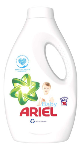 Ariel Detergente Liquido Para Ropa Para Bebes 37.2 Fl Oz (20
