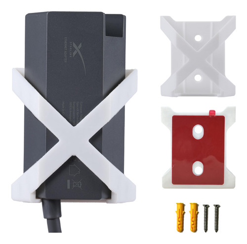 Kit Soporte De Pared Para Adaptador Ethernet Starlink Blanco