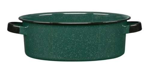 Imagen 3 de 10 de Batería De Cocina Clásica De Peltre 12 Piezas Verde Cinsa