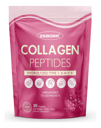 Zebora Paquetes De Polvo De Peptidos De Colageno Multihidrol
