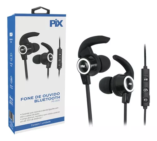 Fone De Ouvido In-ear Ps-005 Neckband Sem Fio Bluetooth