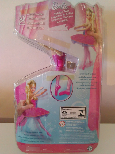 Muñeca Barbie Bailarina Salta Y Mueve Pies Mattel Original