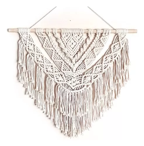 Tapiz Chico Mediano Deco Pared Colgante Artesanal Macrame