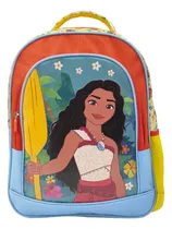 Comprar Mochila Escolar Moana Jacquard Niñas 40x30 Cm 2 Bolsillos Color Rosa Diseño De La Tela Liso