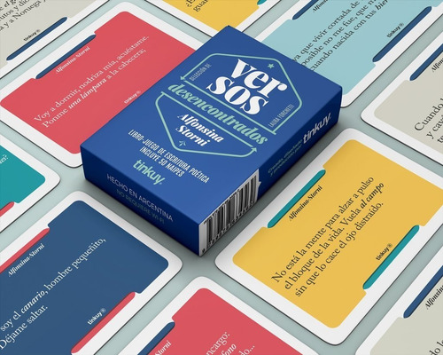 Imagen 3 de 3 de Juego De Cartas Literarios Tinkuy Versos Desencontrados