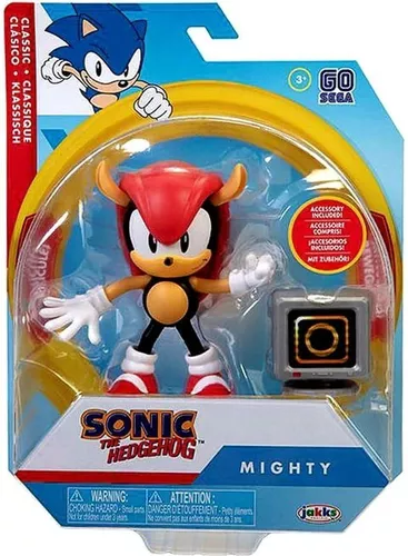 Boneco Sonic Calssic Original Importado Articulado 11 Cm