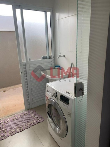 Imagem 14 de 15 de Linda Residência Mobiliada Em Condomínio Residencial Tavano - 63850846