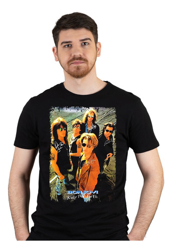 Playera Unisex Bon Jovi - Estilo Único Y Confortable