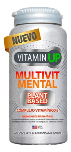 Newscience - Complejo Vitamínico B Mental 60 Caps Sabor Ninguno