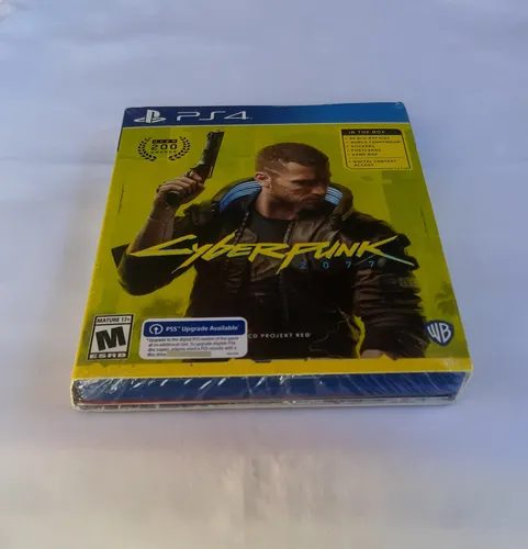 Cyberpunk 2077 Ps4 Físico Nuevo + Mapa + Stcker + Postañes