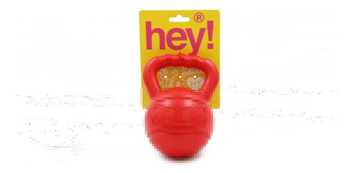 Hey! - Juguete Pesas Goma Rojo 