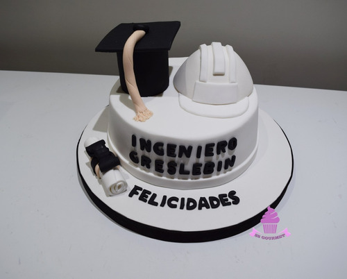 Torta Ingeniero Graduacion Egreso Recibido Tematica 