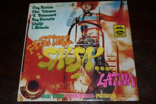 Jch- Festival De Salsa Latina Varios Lp