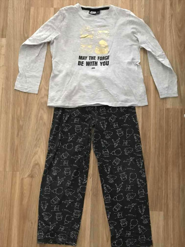 Pijama Infantil Starwars En Buen Estado T 7-8