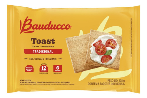 Torrada Toast Tradicional Bauducco 128g