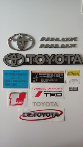 Toyota Hilux Hi Rider Emblemas Y Calcomanias