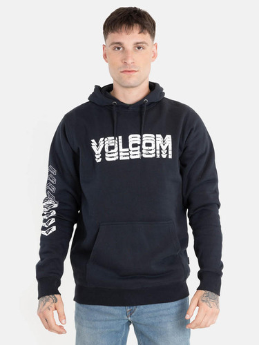 Poleron Cement Heather Screw Hombre Volcom