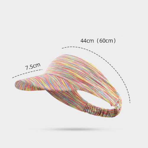 Deportes Sun Visor Headband Hat Secado Rápido Running