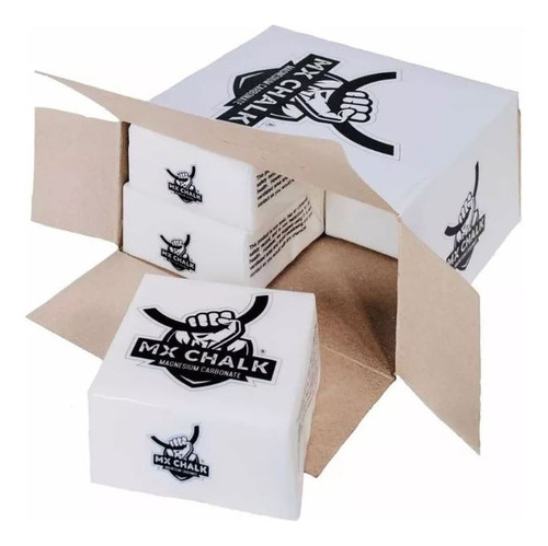 Caja De Magnesia Mx Chalk (8 Cubos De 2 Oz.) (Usado)