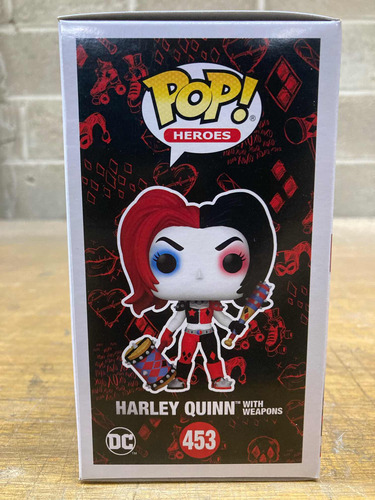 Harley Quinn Con Armas 453 Dc Heroes Funko Pop Original