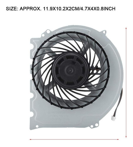 Ventilador De Refrigeración Para Consola Psp 4 Slim 2000