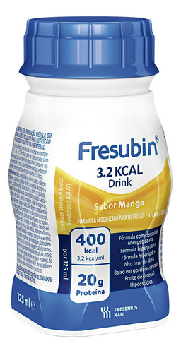 Fresubin 3.2 Kcal Drink - 125ml - Kit Com 4