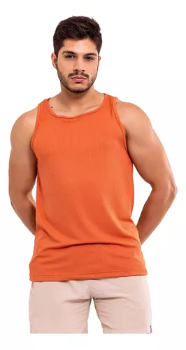 Camiseta Básica Regata Masculina Tank Top - Sjons Modas