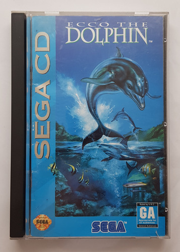 Ecco The Dolphin Sega Cd Completo Original Americano Testado (Usado)