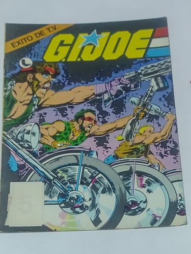 G.i. Joe Éxito De T.v.  5 Antiguos Comics 