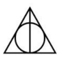 Imagem 1 de 3 de Tatuagem Temporária Harry Potter Relíquias Pronta Entrega