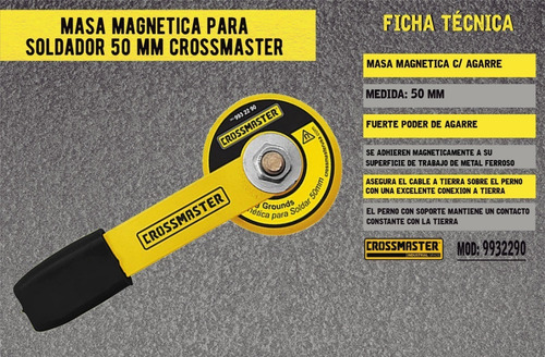 Masa Magnetica 2 Para Soldar Crossmaster 9932290