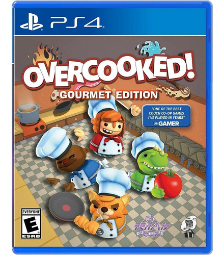 Overcooked: Gourmet Edition Ps4 Mídia Física