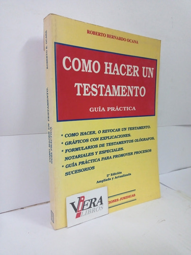 Cómo Hacer Un Testamento. Guía Práctica - Ocana