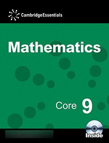 Libro Mathematics Core 9 Std S W Cd Rom Cambridge Essentials