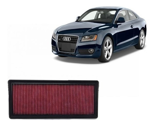 Filtro De Ar Esportivo Inbox Audi A5 1.8 Tfsi 2008 Até 2015