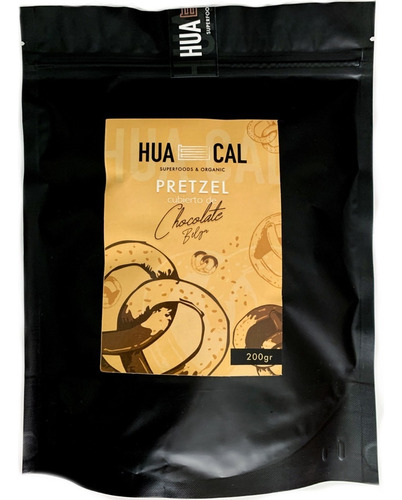 Pretzels Con Chocolate Belga 200gr - Alta Calidad - Huacal