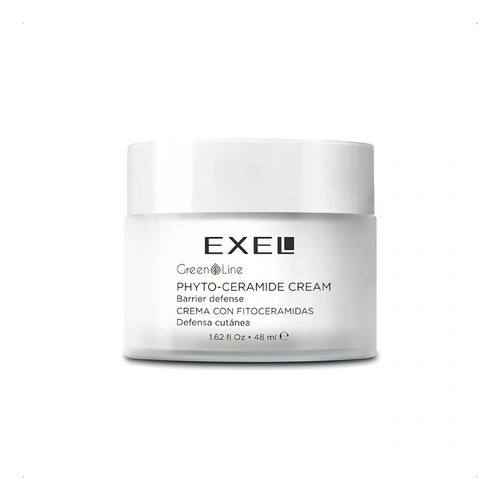 Crema Facial Vegana Con Fito-ceramidas Green Line Exel X48ml