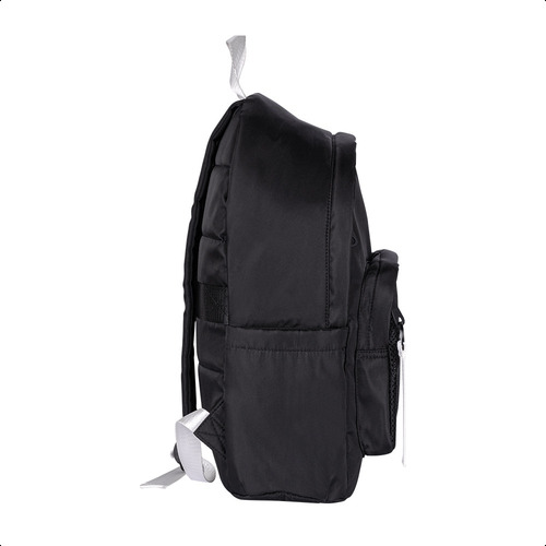 Mochila Backpack Nasa Black Space Acojinada Para Laptop 15.6 Color Negro Diseño de la tela Lisa