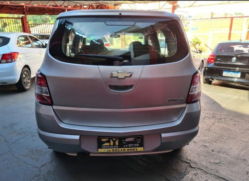Chevrolet Gm Spin Lt 1.8 Prata 2014