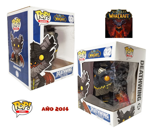 Deathwing Funko Pop World War Craft No. 32 Año 2014 Original