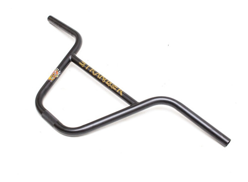 Imagen 7 de 10 de Manubrio Stranger Bmx Zia 9,50 Full Cromo Negro Profesional