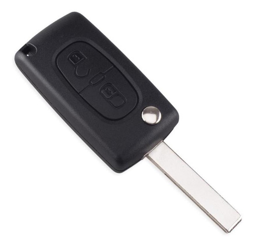 Imagen 5 de 9 de Carcasa Llave Navaja Peugeot 2 Bot 307 308 C/portapila