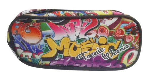 Estojo Escolar Juvenil Grafite Teenie Weenie Twe1501700