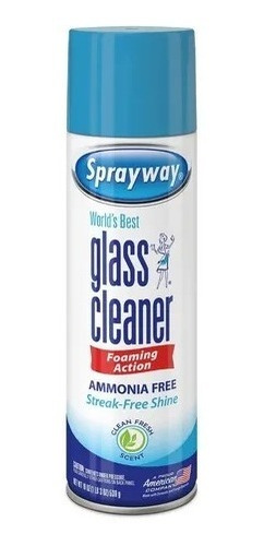 Glass Cleaner Spray Way Limpiador De Vidrios 539g Importado