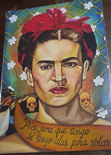 Frida Khalo Iman Para Heladera Tam 13 X 18 X Und N 1